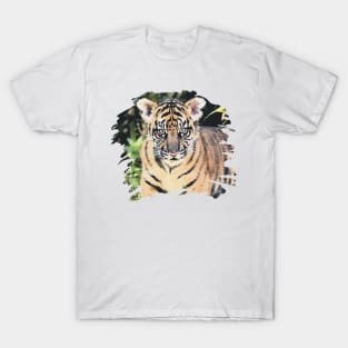 Paint Stroke Tiger Cub T-Shirt